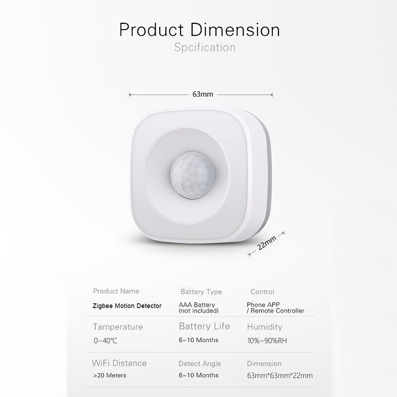 Home Wireless Driveway Alarm Infrared Motion Sensor Garage Alert Security System