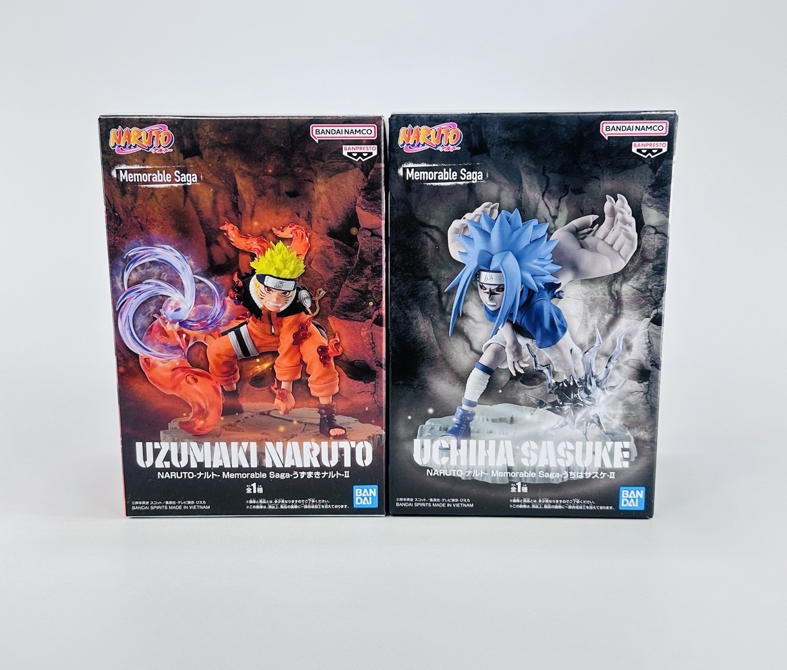 NARUTO VS SASUKE Valley Of The End Battle Memorable Saga Figure Set NY SELLER