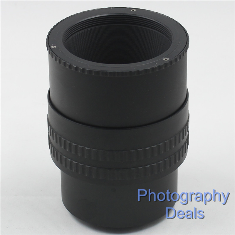 For M52 to M42 36-90mm Adjustable Lens Focus Helicoid Macro Extension Adapter