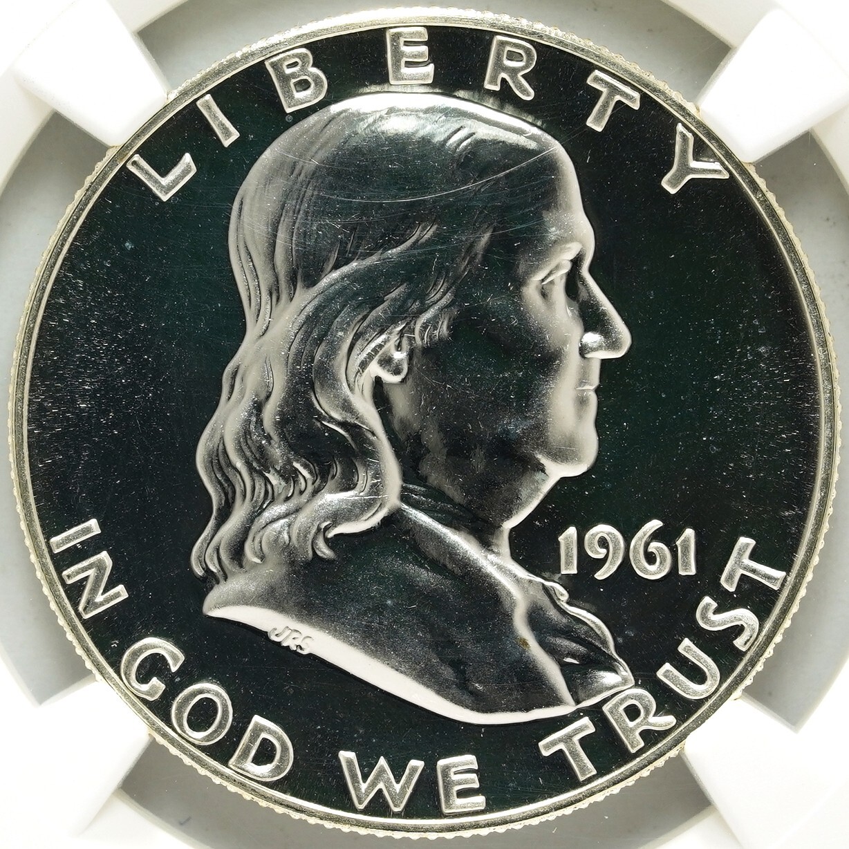 1961 Franklin Silver Half Dollar PF-67