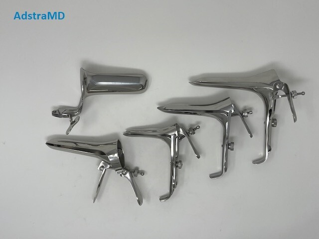 Graves, Pederson, Collin, Cusco, Open Side Speculum Set Ob/Gyne Instruments
