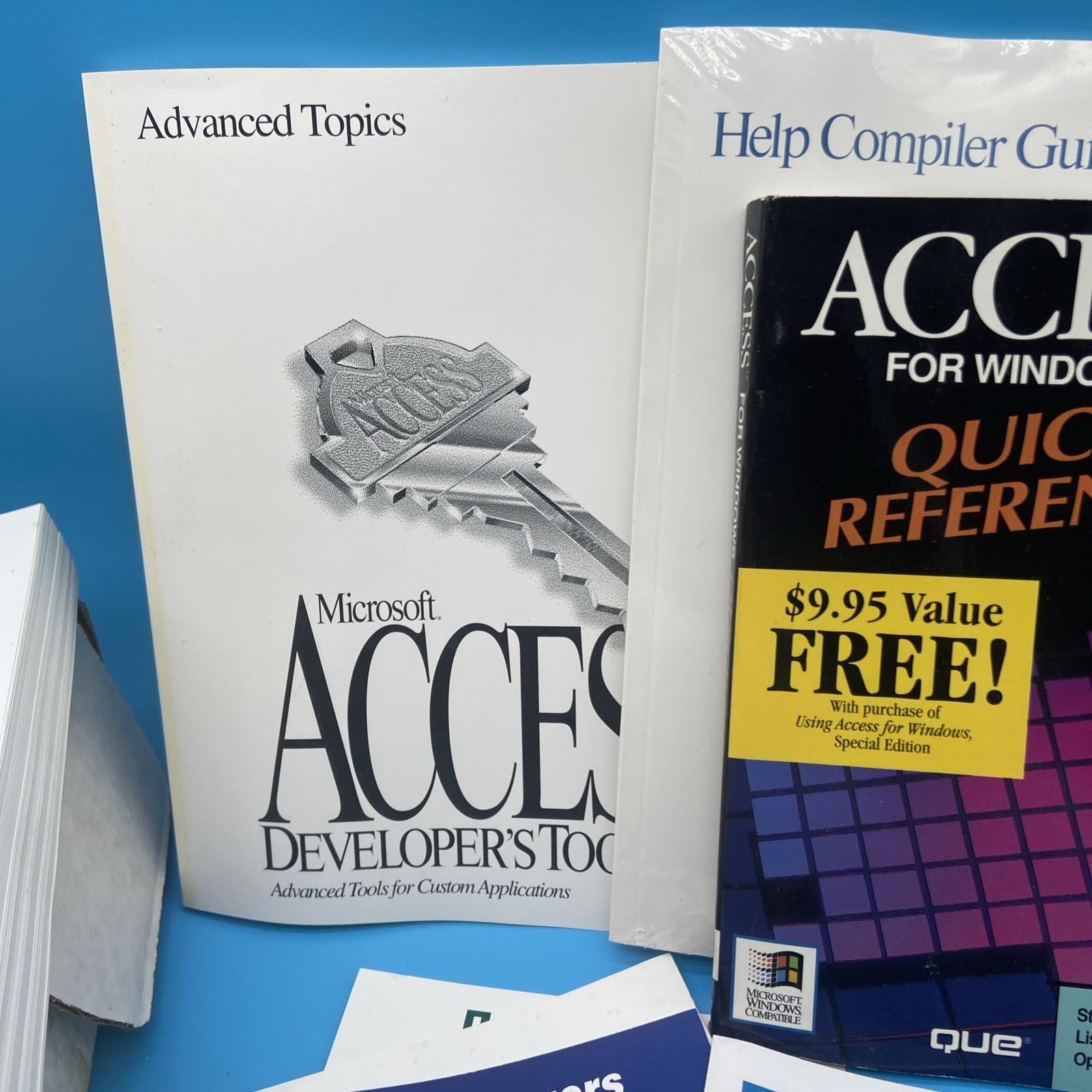 MS Access 2.0 Developer's Toolkit Win 3.1 - Manuals & SEALED Floppy Disks