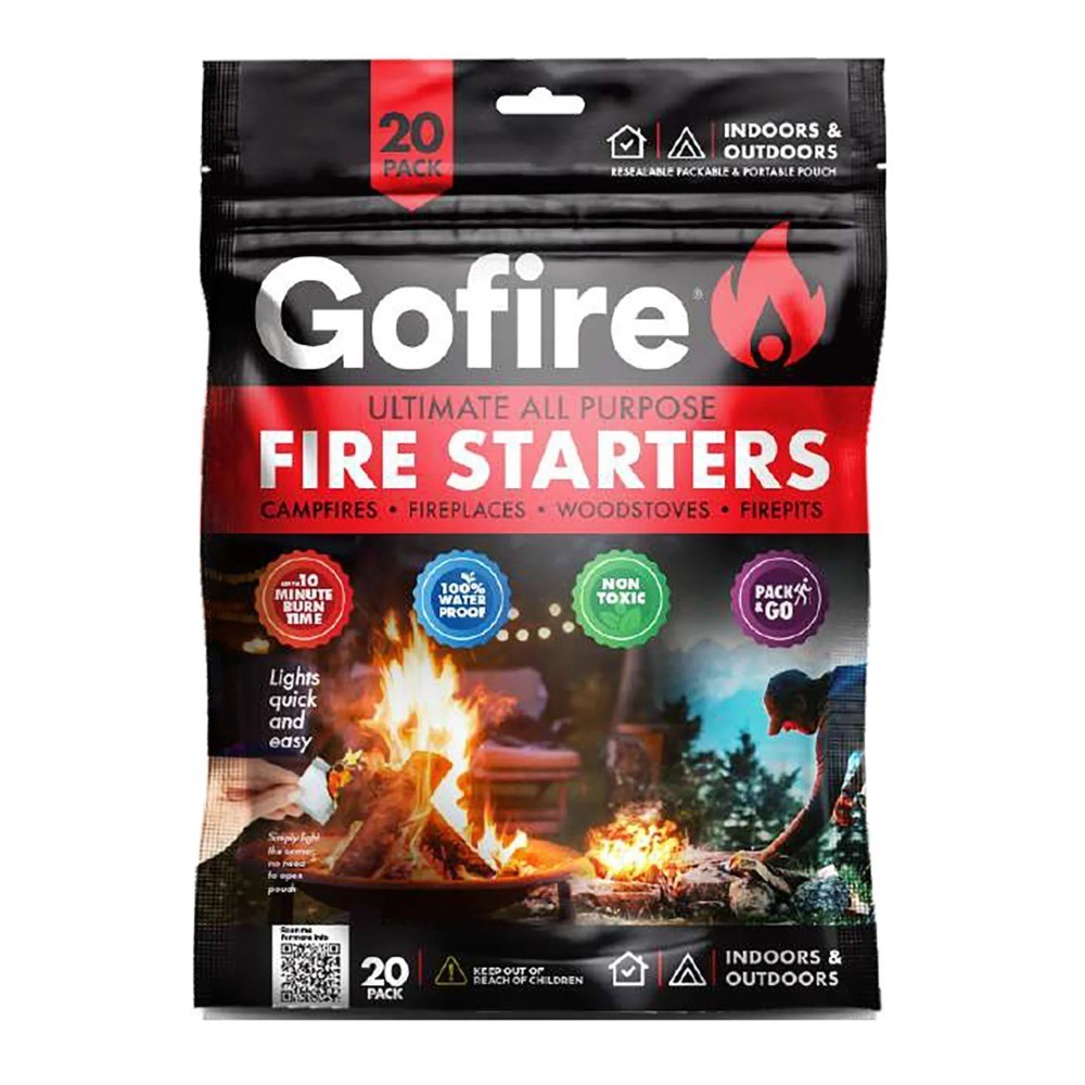 Ultimate All Purpose Fire Starters Waterproof Quick Lighting Firestarter for