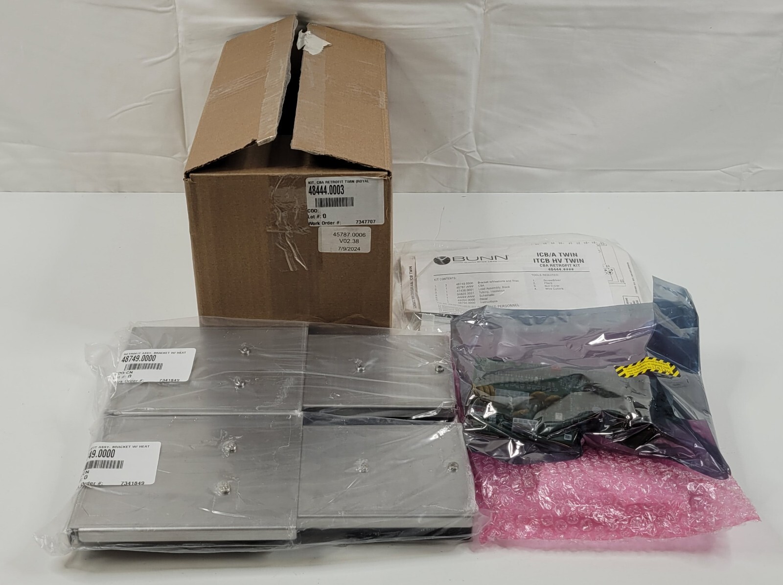Bunn 48444.0003 KIT CBA RETROFIT TWIN (ROYAL CUP) NEW IN BOX