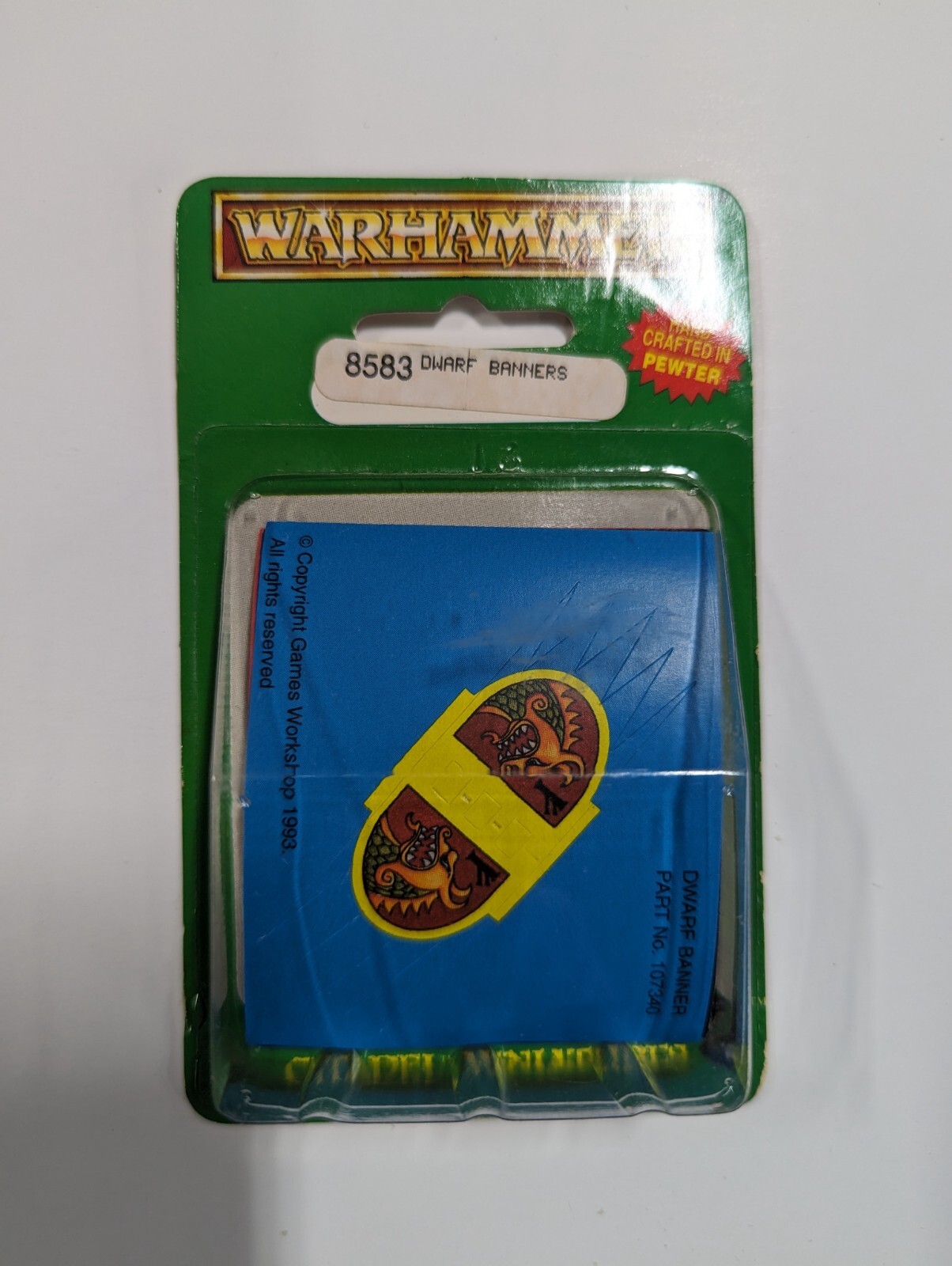 Warhammer Fantasy DWARF  Banners NIB OOP  SEALED 5LNA1