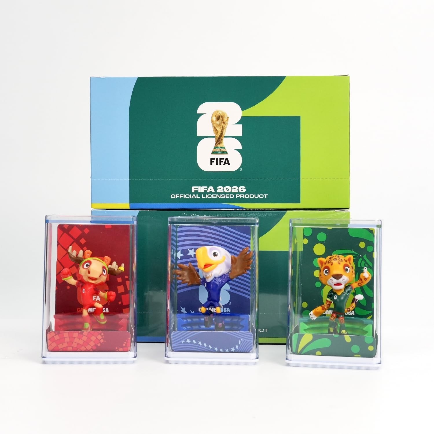 FIFA Official Licensed 2026 World Cup MascotS 3-Pack (2.54in)