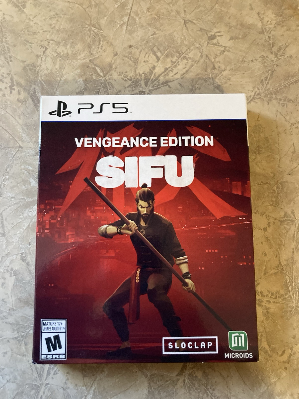 Sifu Steel book, Lithographs, Artbook and Soundtrack, NO GAME, Playstation 5
