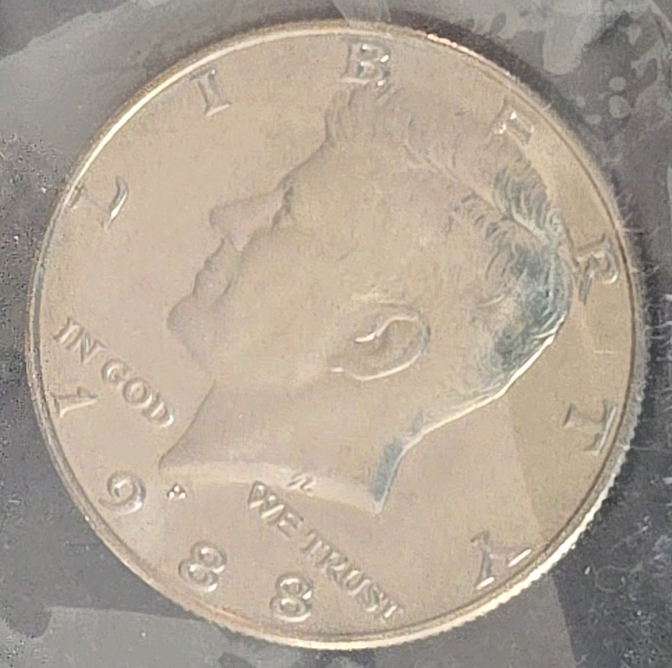 1988 US Mint 10 Coin Uncirculated 2 Complete Just Philadelphia