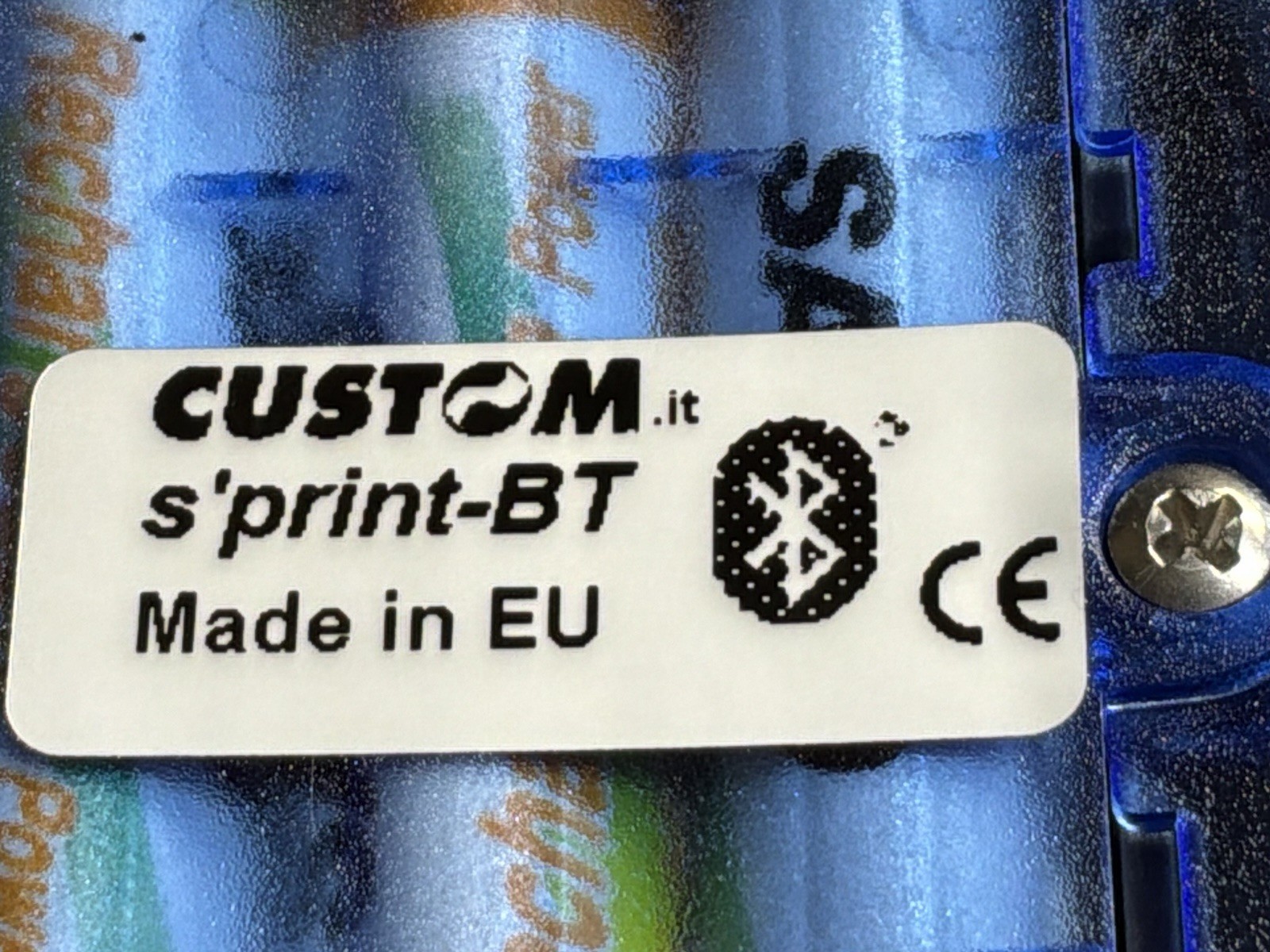 CUSTOM S’print -BT -DTP100-BT PORTABLE PRINTER/JUA3512