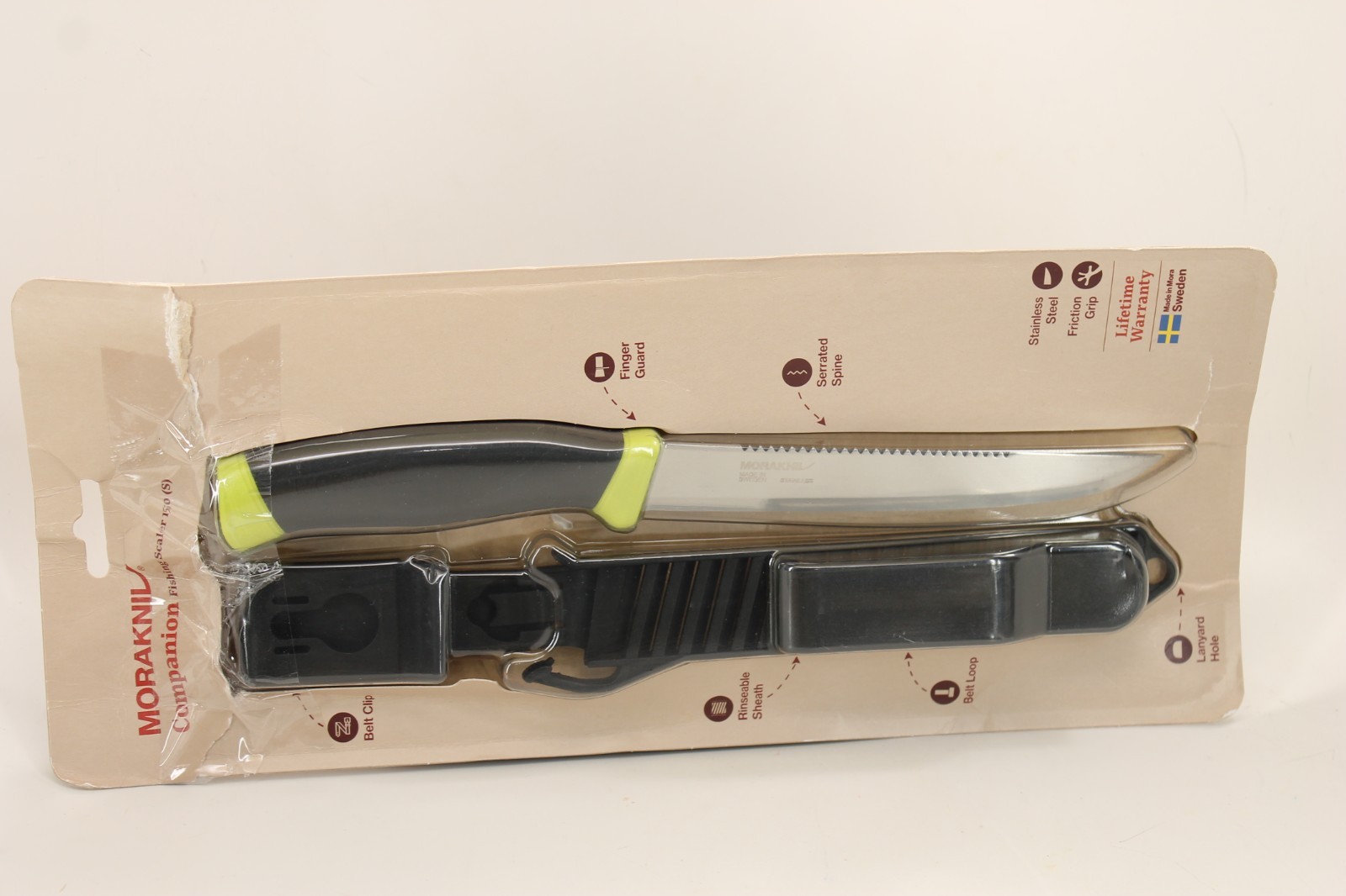 Morakniv Fishing Comfort Scaler Knife 13870