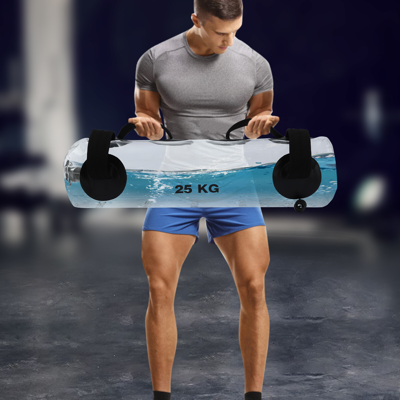 Adult Fitness Water Weight Aqua Bag, Training Water Bag, Portable Stability new