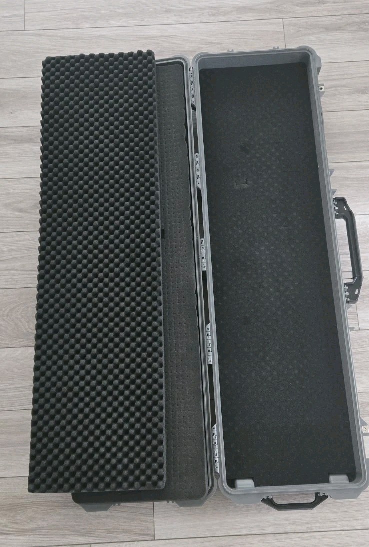 Eylar Protective Hard Case - Large Tactical Rifle/Equipment Case - Gray