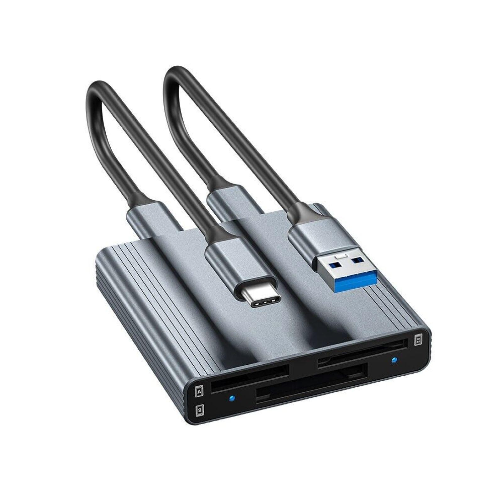 3 IN1 Card Reader USB3.1 10Gbps for CFexpress Type A/Type B /SDXC Memory Card