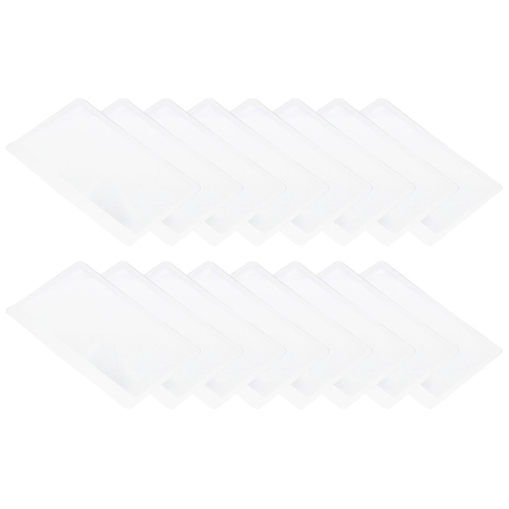 Reusable PVC Fresnel Lens 3X Credit Card Magnifier for Reading and Travel