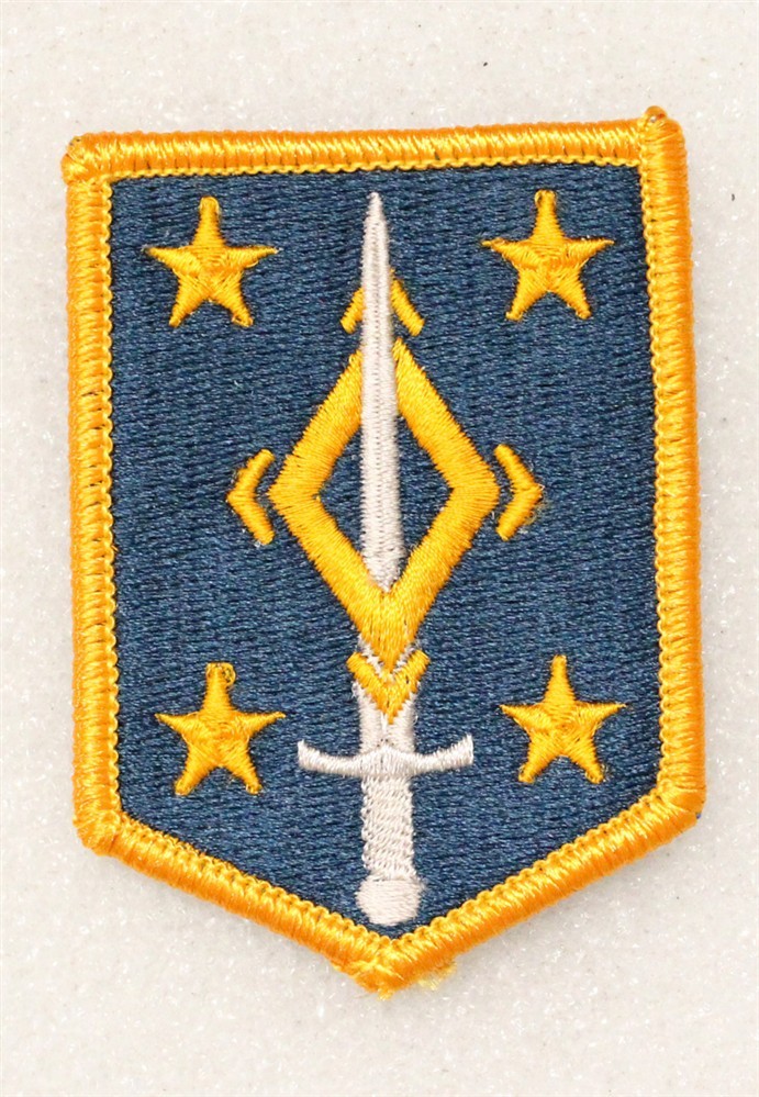 Army Patch 4677 - 4th Maneuver Enhancement Brigade - merrowed edge