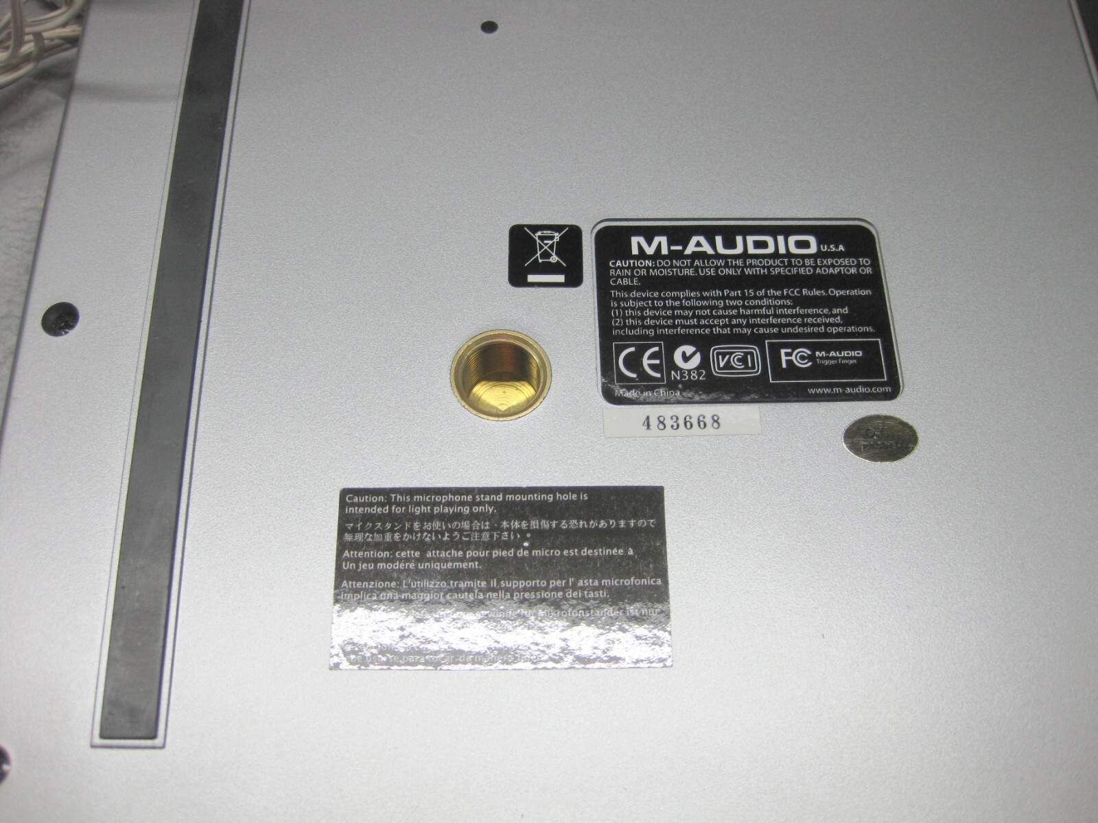 M-Audio Trigger Finger MIDI Controller with Pads