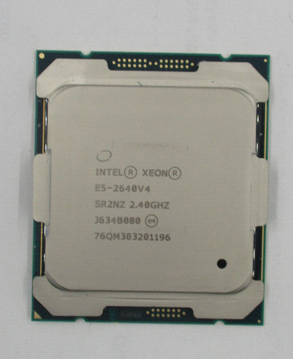 Intel Xeon E5-2640 V4 10 Core 25MB 2.40Ghz LGA 2011-3 CPU P/N: SR2NZ Tested