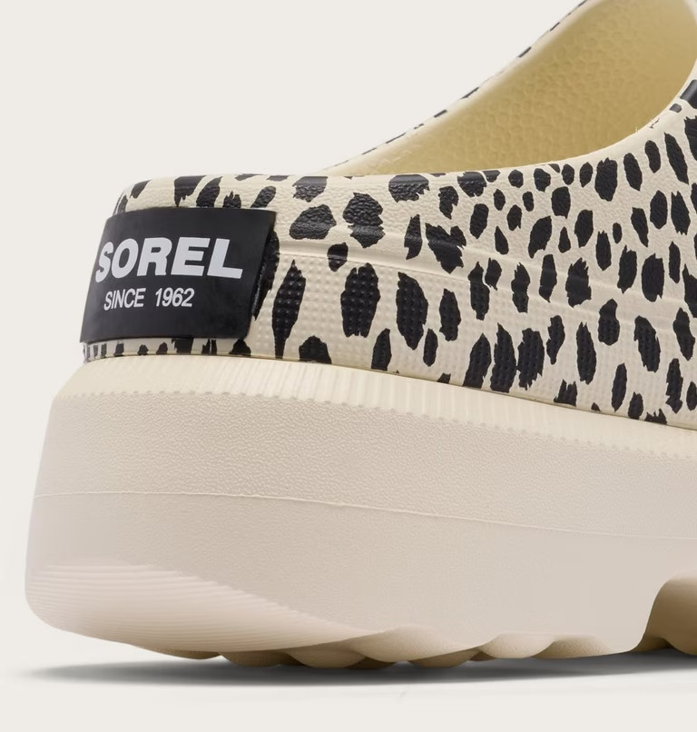 Sorel Caribou™ Clog Lux Women's Shoe Comfort and Lightweight Black/Chalk
