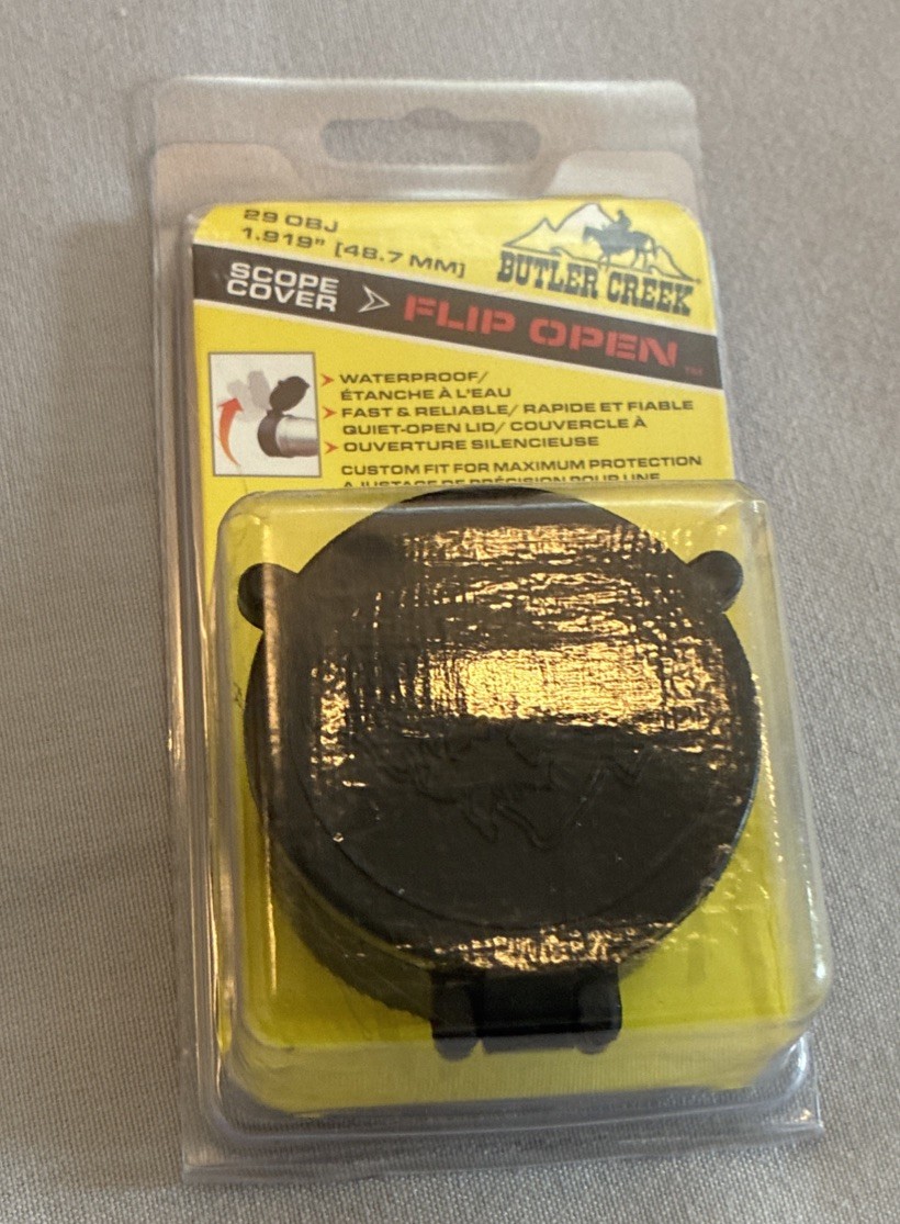 Butler Creek 29 OBJ Flip Open Scope Cover - 1.919" (48.7mm)-30290