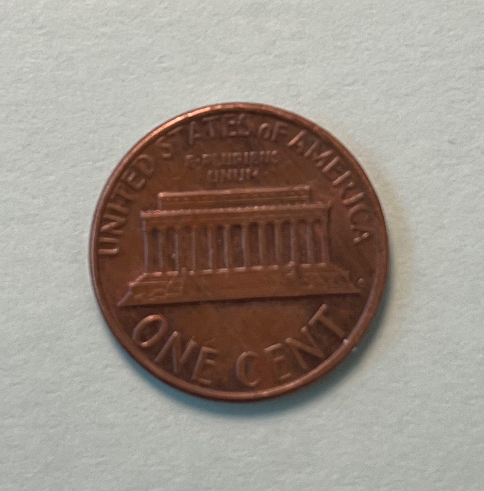 1979 Lincoln Memorial Cent Off Center Strike Error