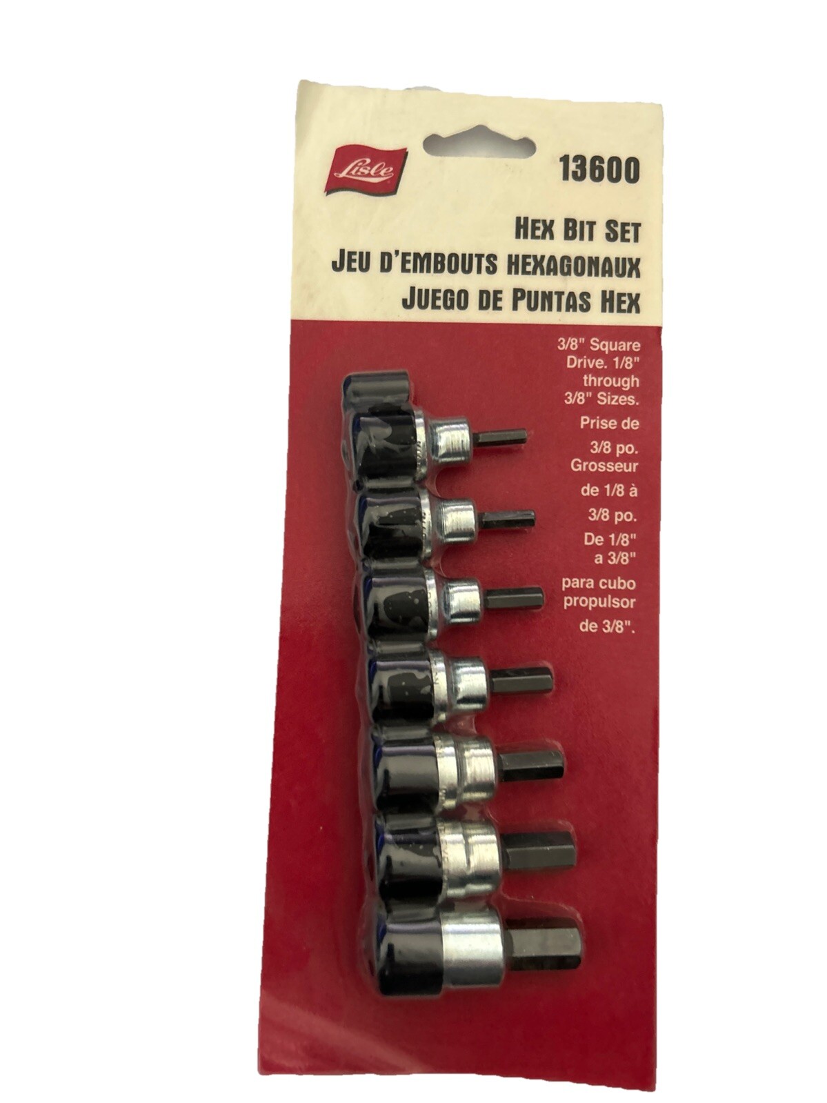 Lisle 13600 Hex Bit Set