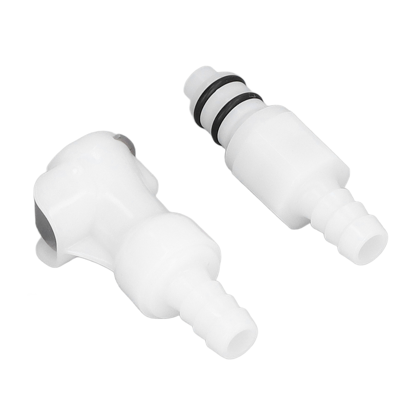 Plastic Hose Quick Connector 5/16 Tube W/Shut Off Food Grade Plastic Water AC