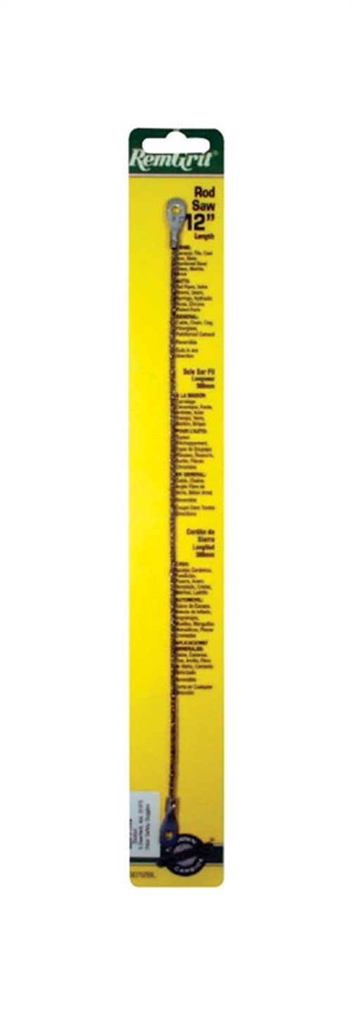 RemGrit E0406180 Carbide Medium Grit Multi Purpose Rod Saw Blade 12 L in.