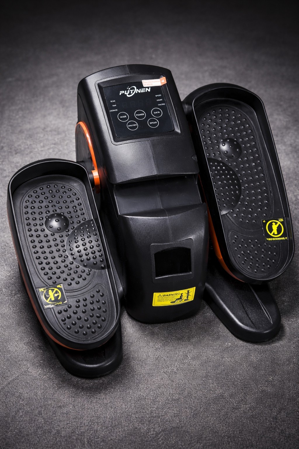 PUTNEN Electric Elliptical Machine Black with Display & Remote Control