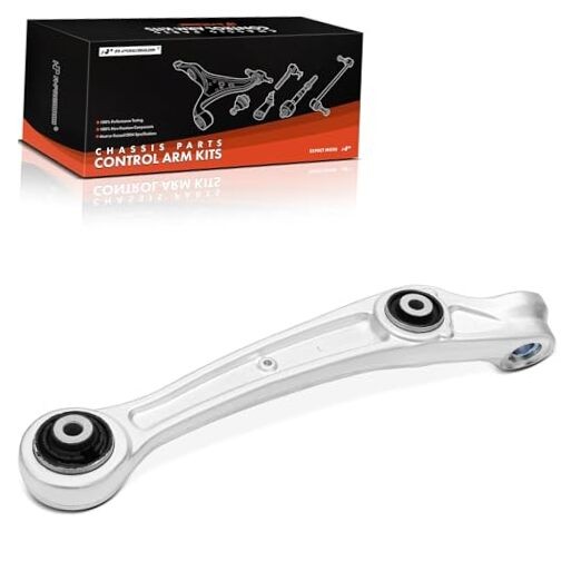 Front Left Forward Lower Control Arm, with Bushing, Compatible with Audi -