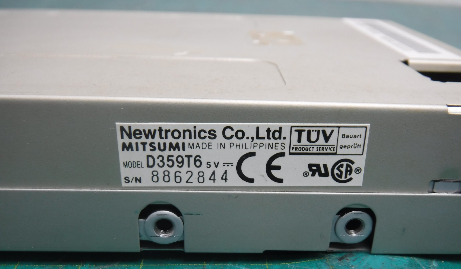 MITSUMI D359T6 3.5" Internal Floppy Drive