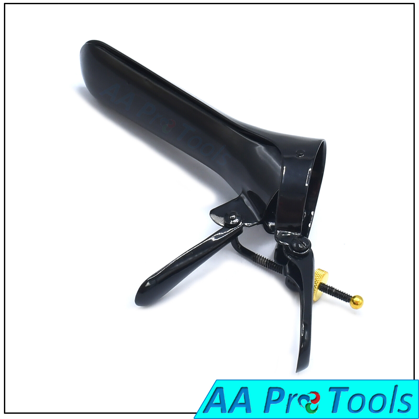 Black GERMAN CUSCO Vaginal Speculum MEDIUM Ob/Gynecology Surgical PREMIUM GRADE