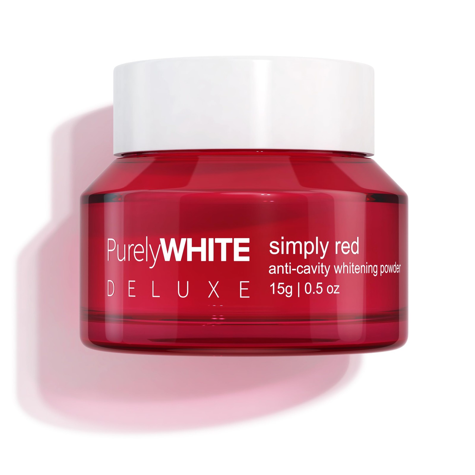 PurelyWHITE DELUXE, Anti-Cavity Whitening Powder - 30 Ounce (Pack of 1)