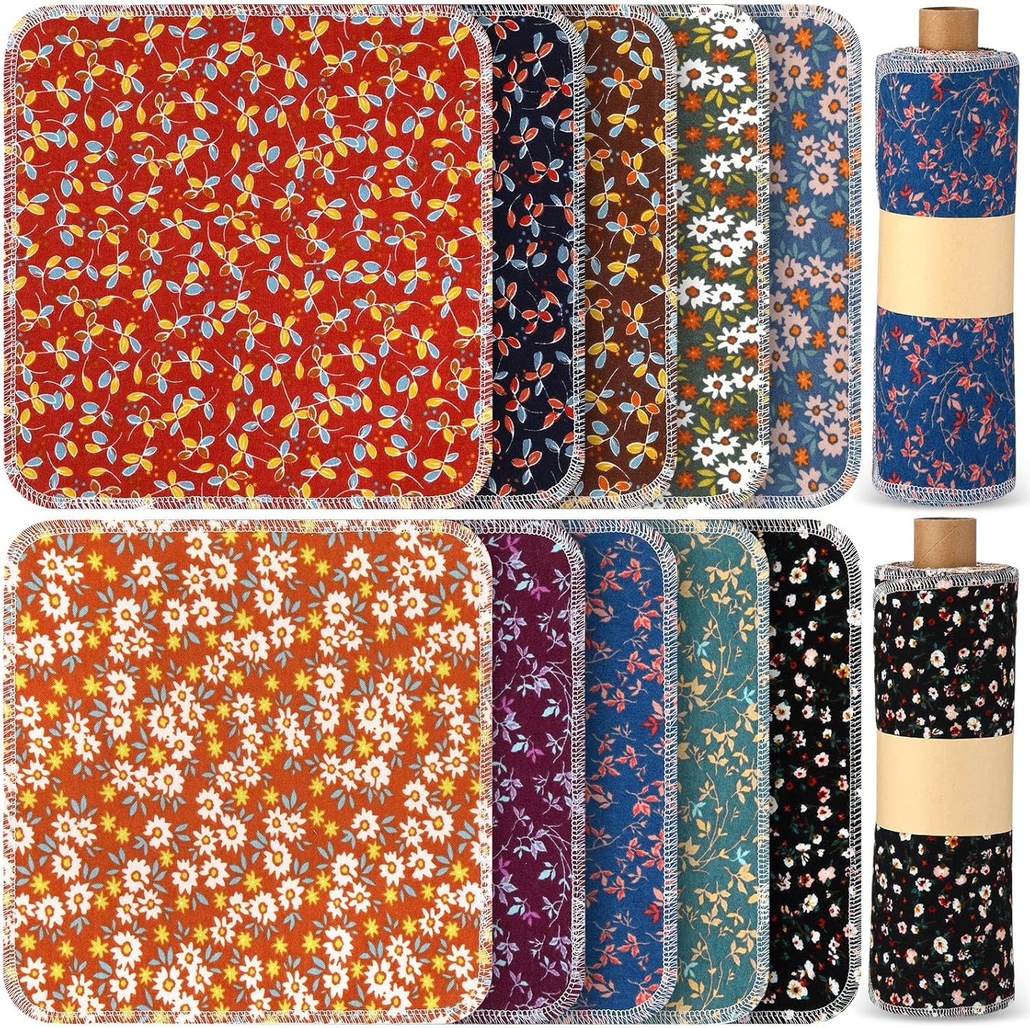 50 reusable paperless towels  suitable for wiping kitchen utensils and tableware