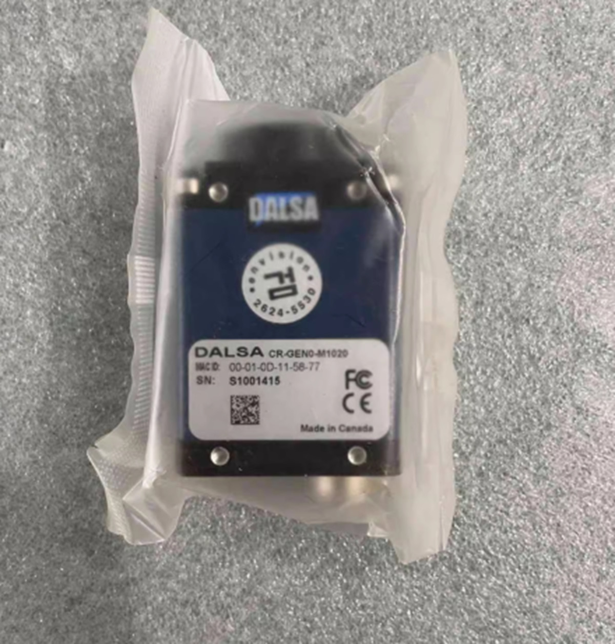NEW DALSA CR-GEN0-M1020 CCD Industrial Camera