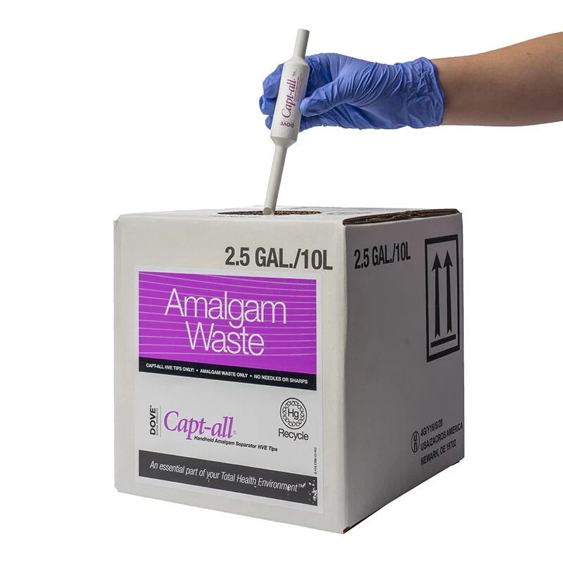 Dove Dental Capt-all Amalgam Starter Kit 25 + Box Solmetex NXT HG5 Alternative