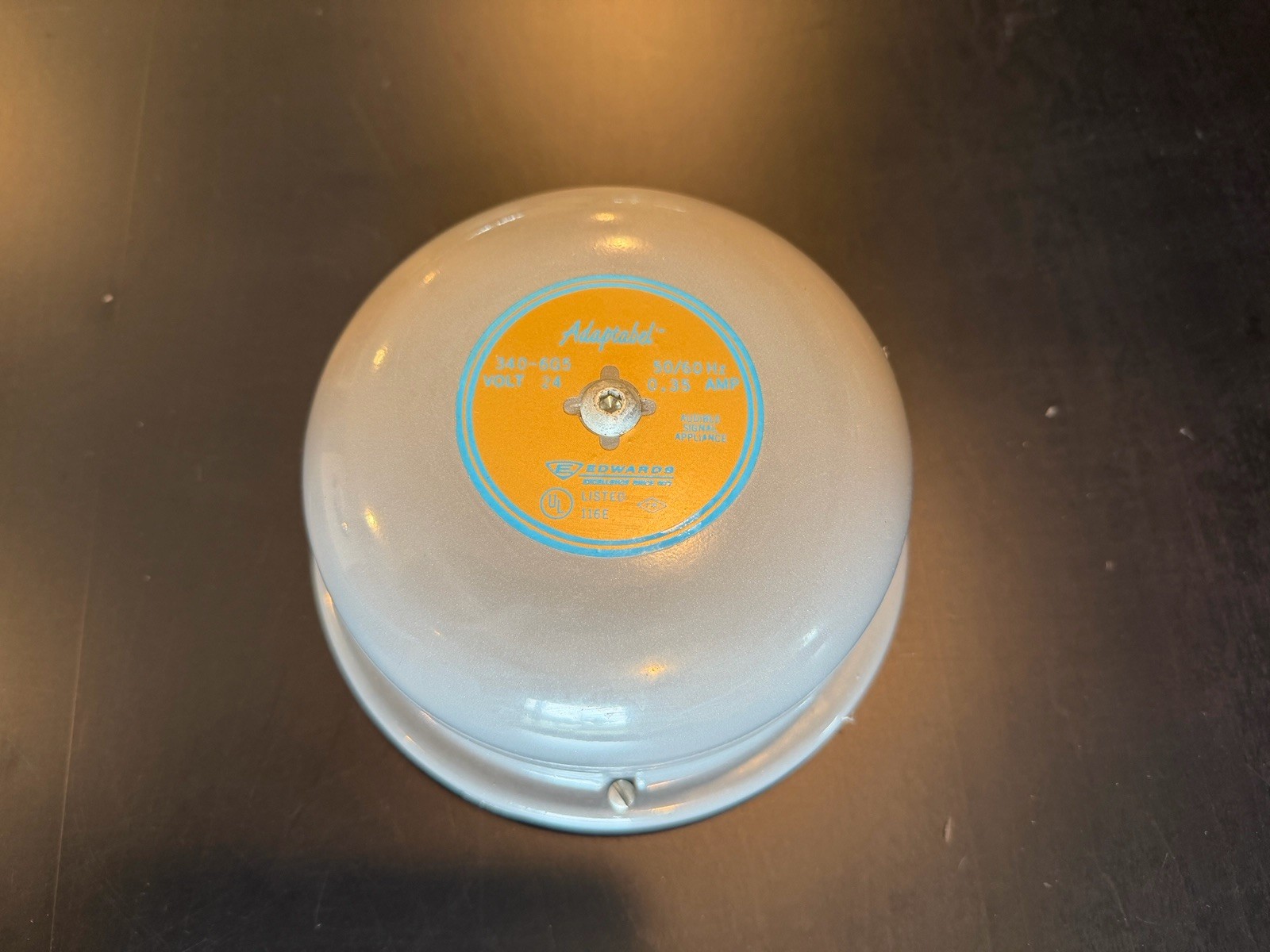 Edwards Signaling Adaptable 340-6G5, 50/60Hz, 6" Bell