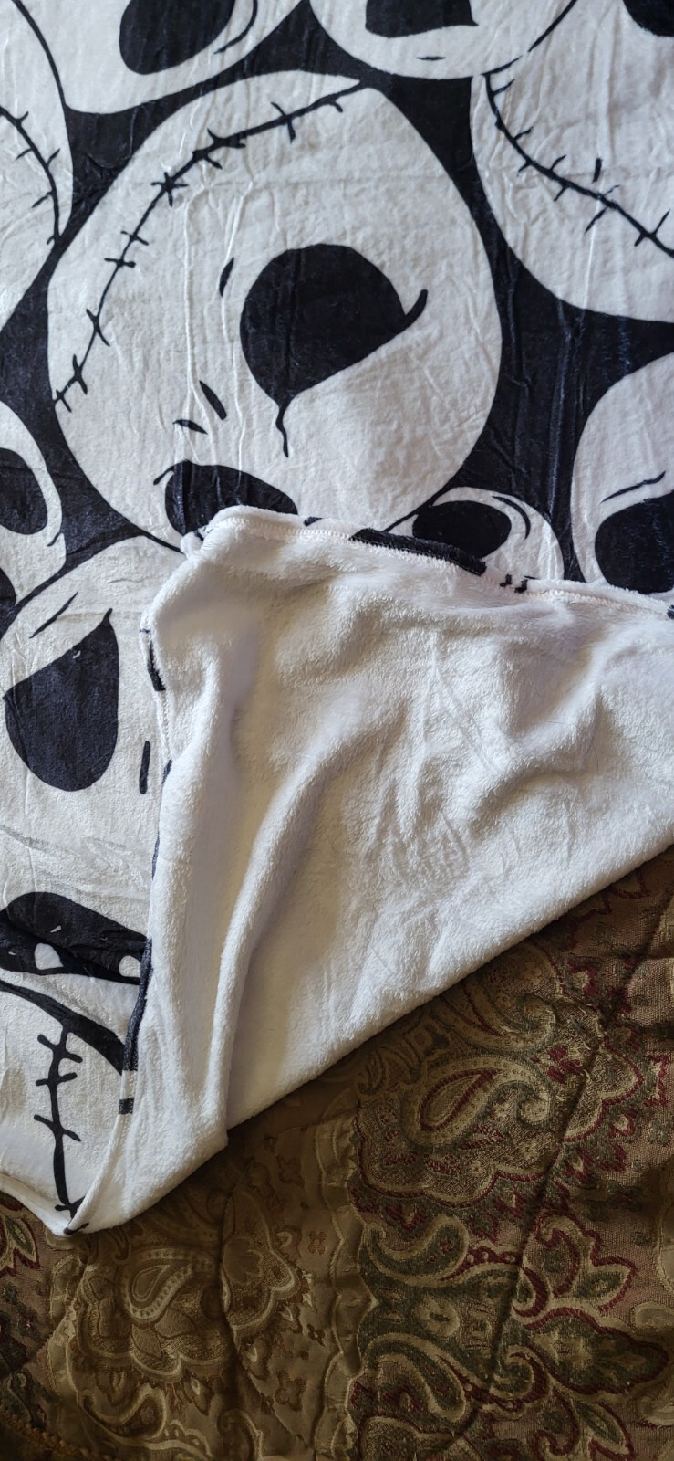 Skelton Blanket Fleece Throw Blanket