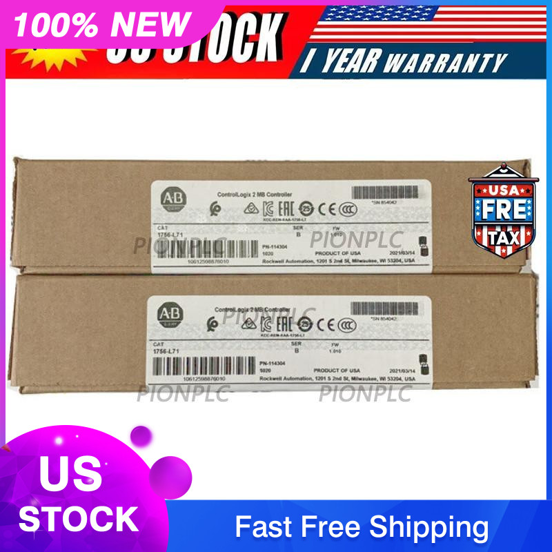 AB  1756-L71 /B GuardLogix Processor Module New Sealed 1756L71 US Free Tax
