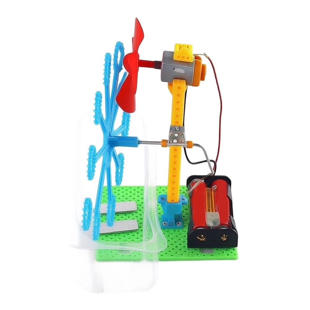Fun Learning Bubble Machine Kit Combining Play and Basic Mechanical Science