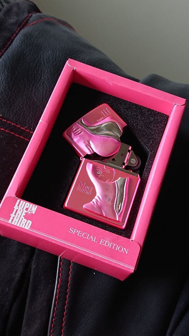 No Oil ZIPPO Lupin III Fujiko Bust Up Special Limited Edition 3000 Lighter