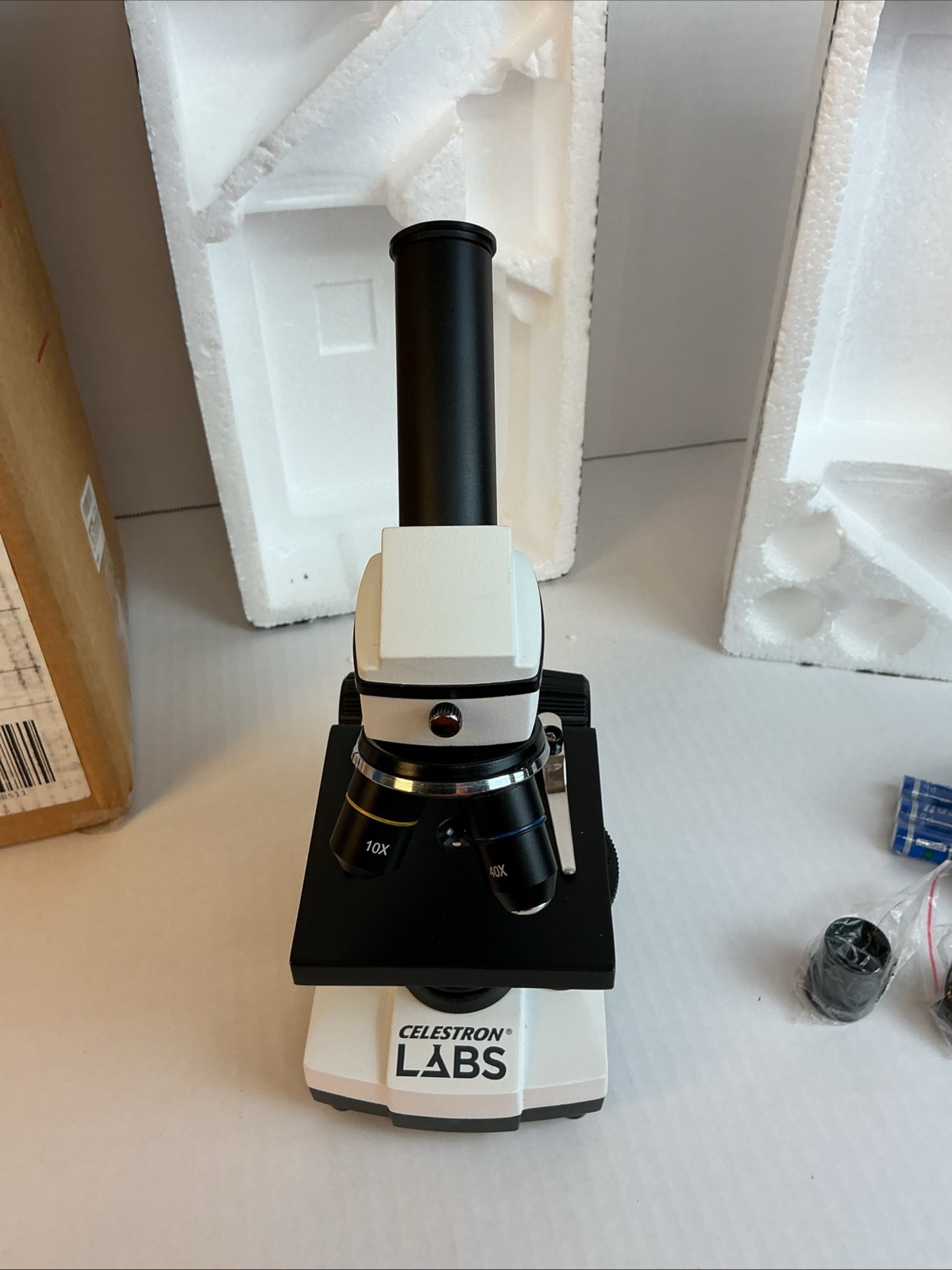 Celestron CM800 Compound Microscope White 800x Magnification