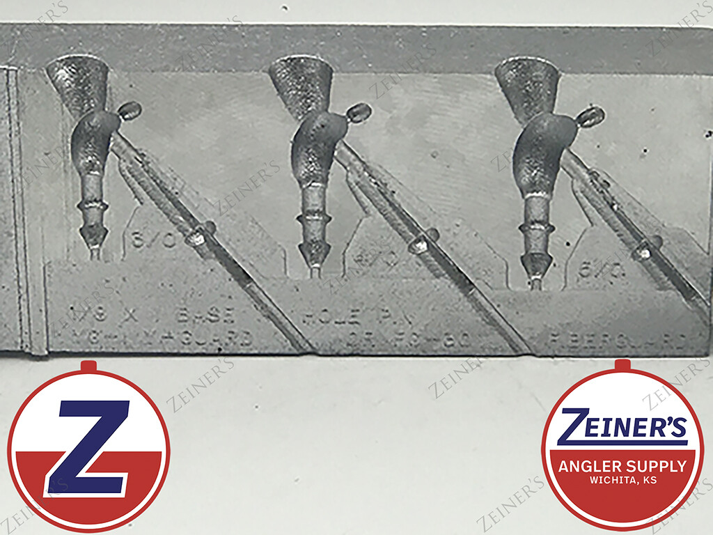 3387 New Do It Arky Style Jig Mold -  3 size 1/4, 3/8, 1/2