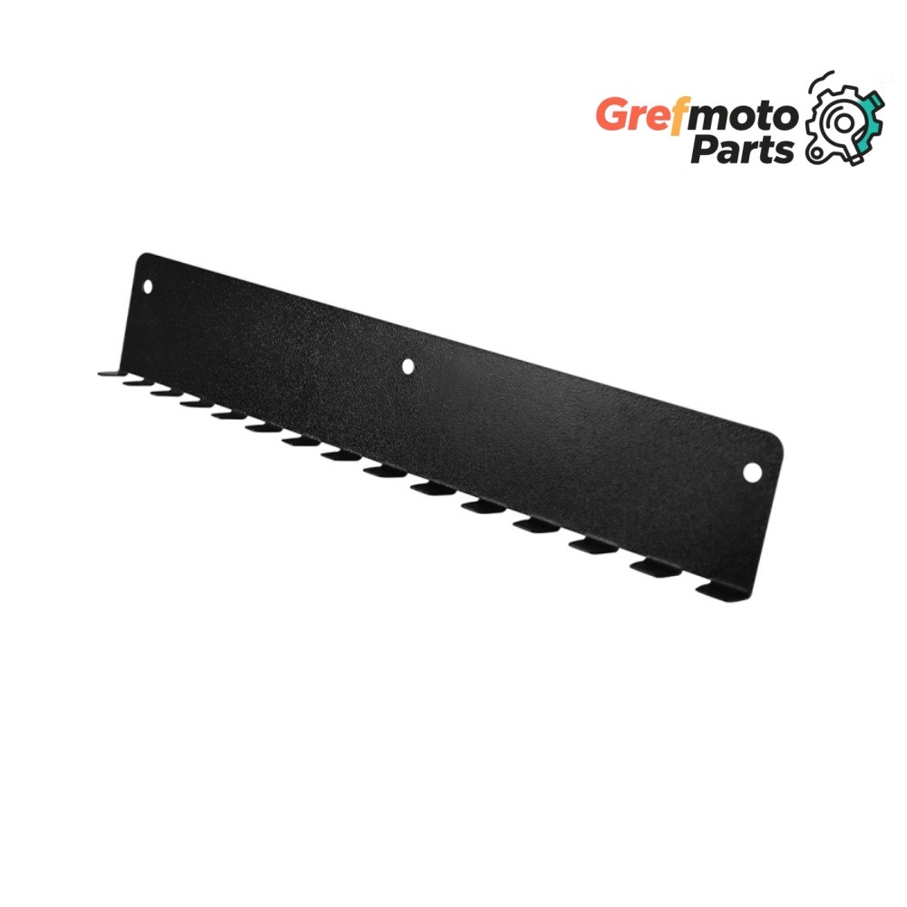 Grefmoto Holds up to 15 Wrench Rack Holder Storage Organizer Rack Garage shop
