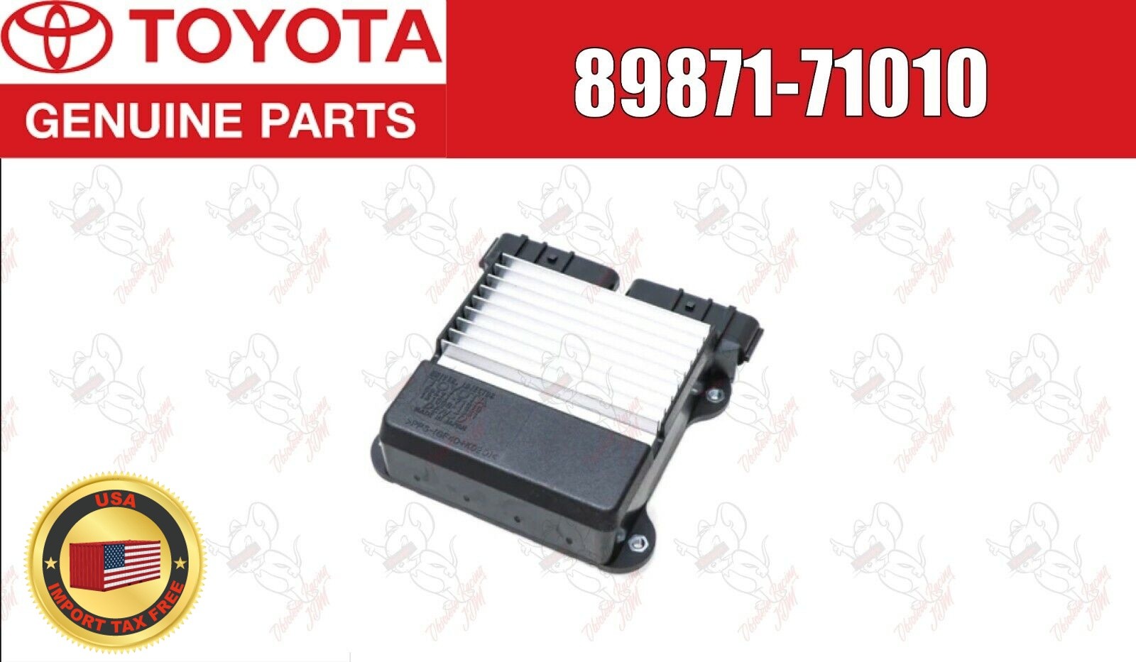 Toyota Lexus Genuine Land Cruiser Hiace LX DRIVER INJECTOR 89871-71010 OEM