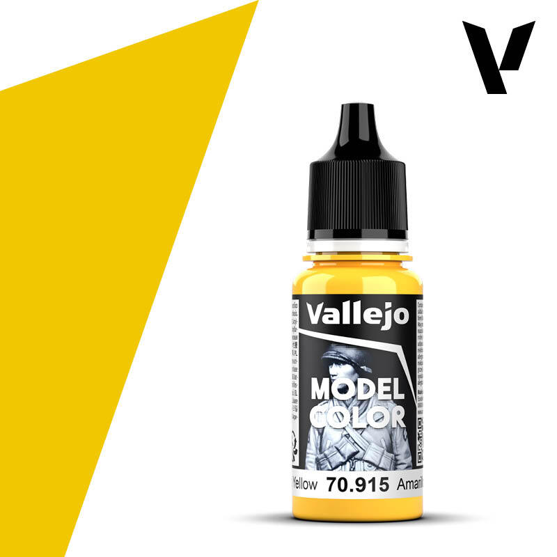 Vallejo Model Color 70915 Deep Yellow Acrylic Paint