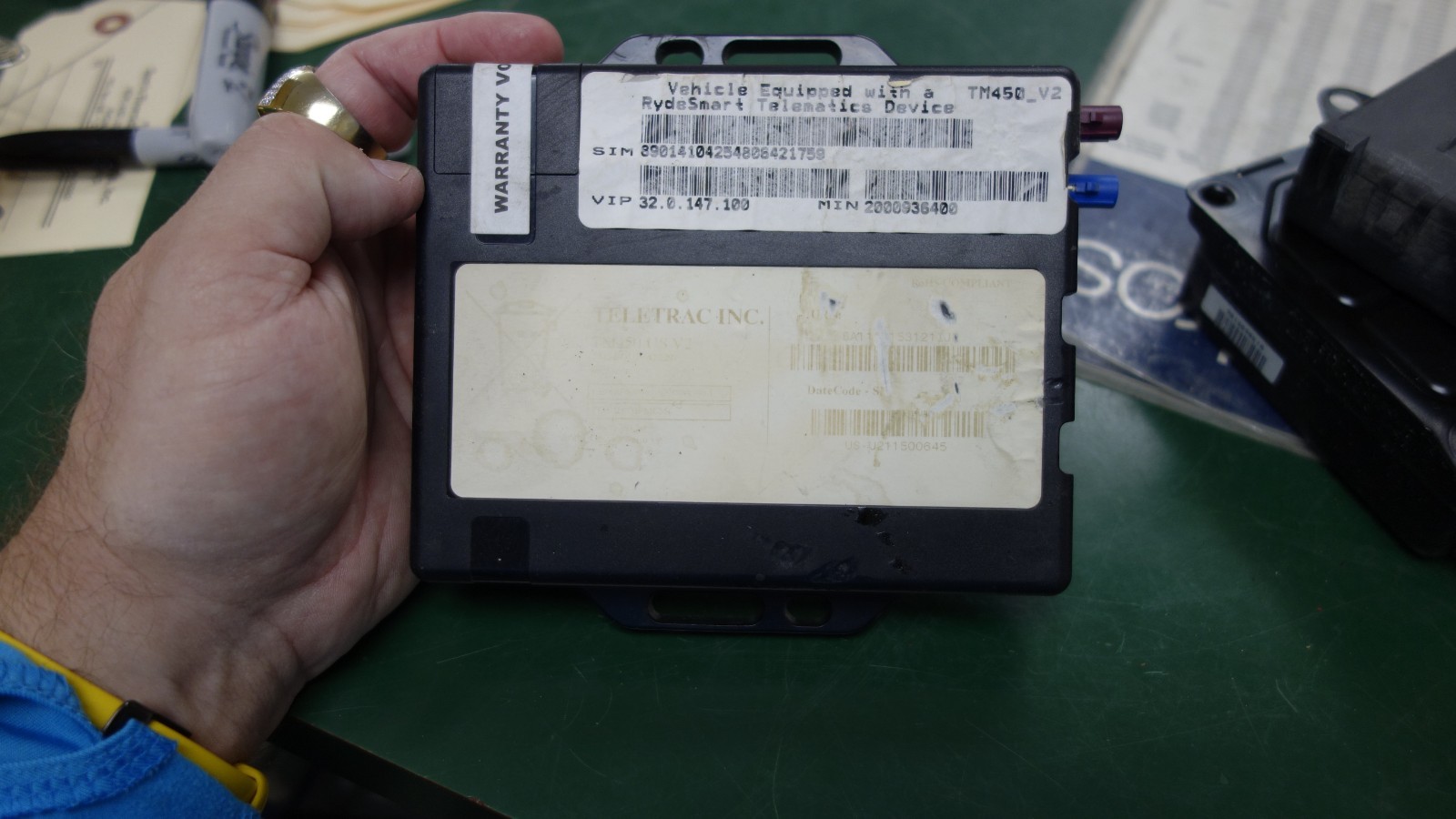 Freightliner Cascadia Teletrac Module TM450_V2