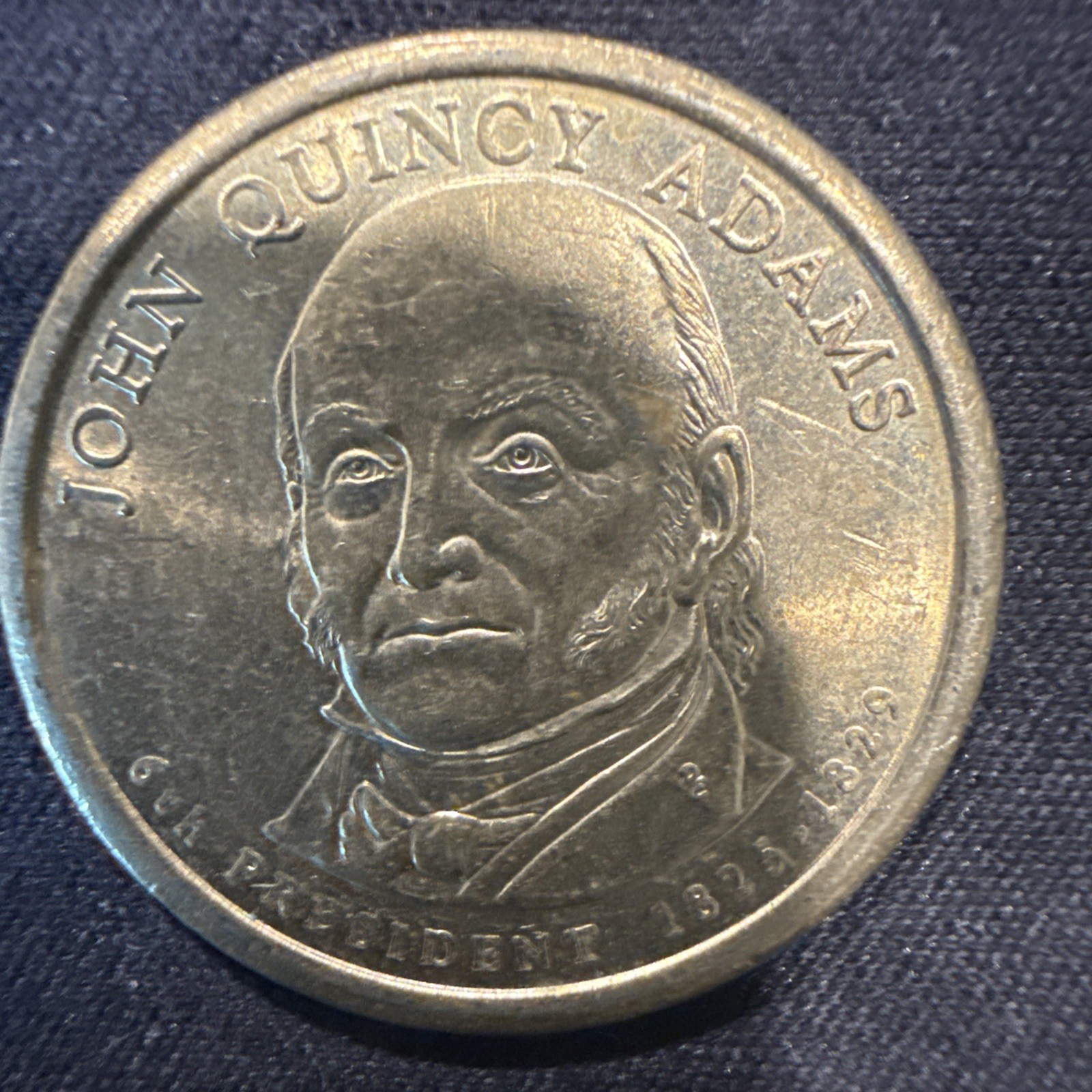 John Quincy Adams One Dollar Coin