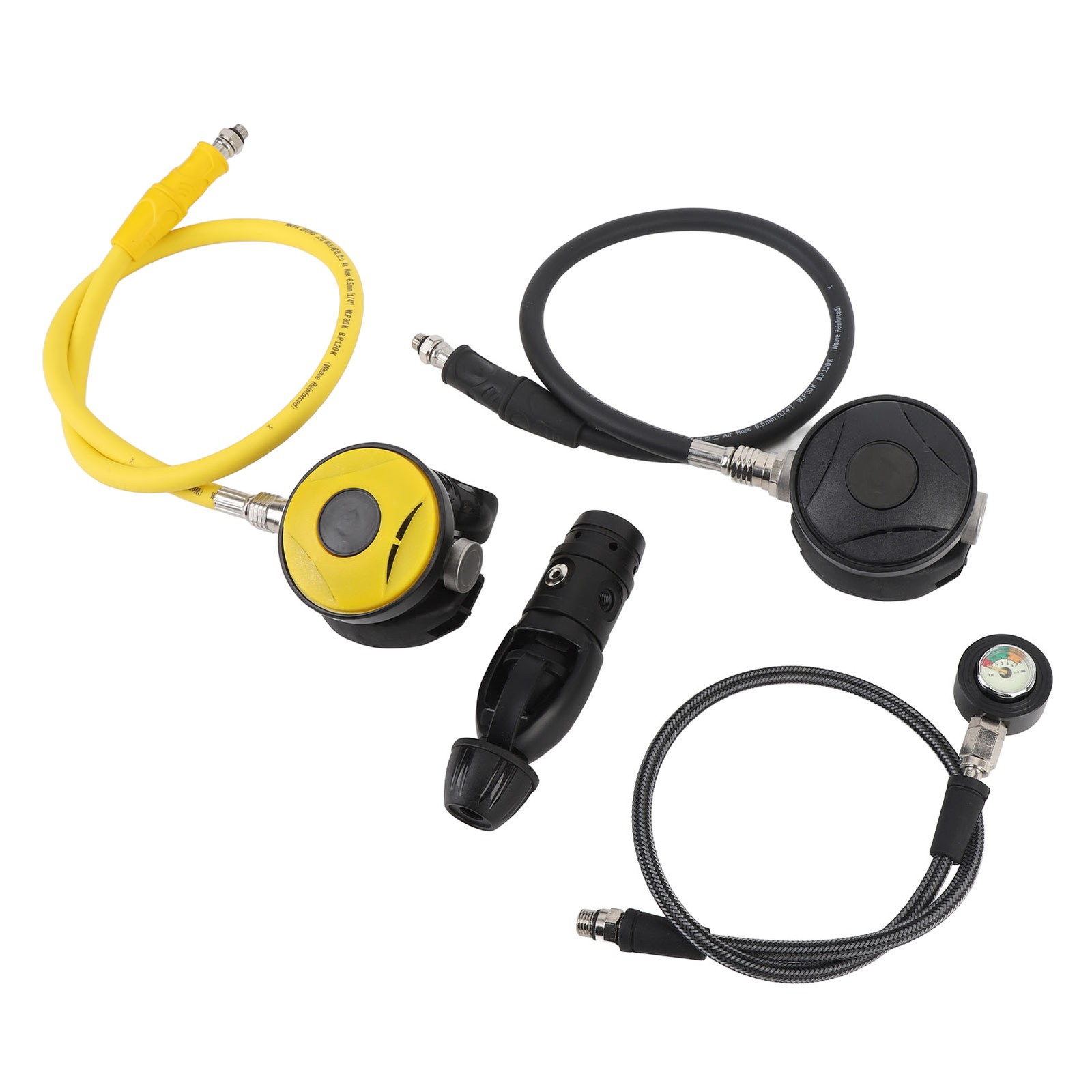 Aluminum Diving Regulator Set With Enhanced Stability For Underwater Breath DPFM