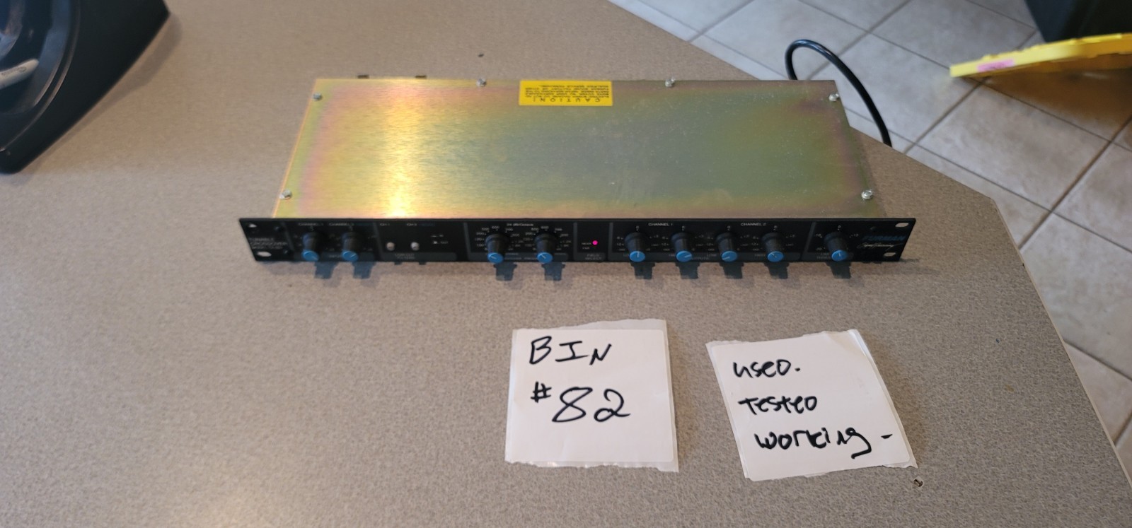 Furman TX-324 Tunable Active 2-way/3-way Crossover/Bandpass Filter