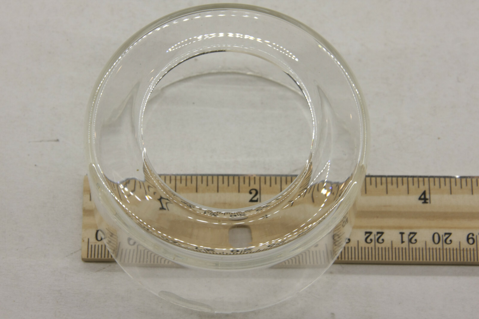 ~3" Diameter Protective Glass Dome for Studio Strobe - Model Light - USED E16C